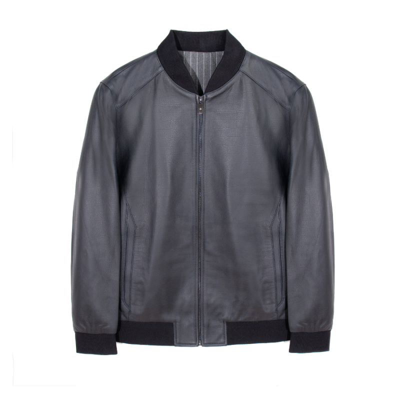 Áo Khoác Da Bomber SKD22-01A